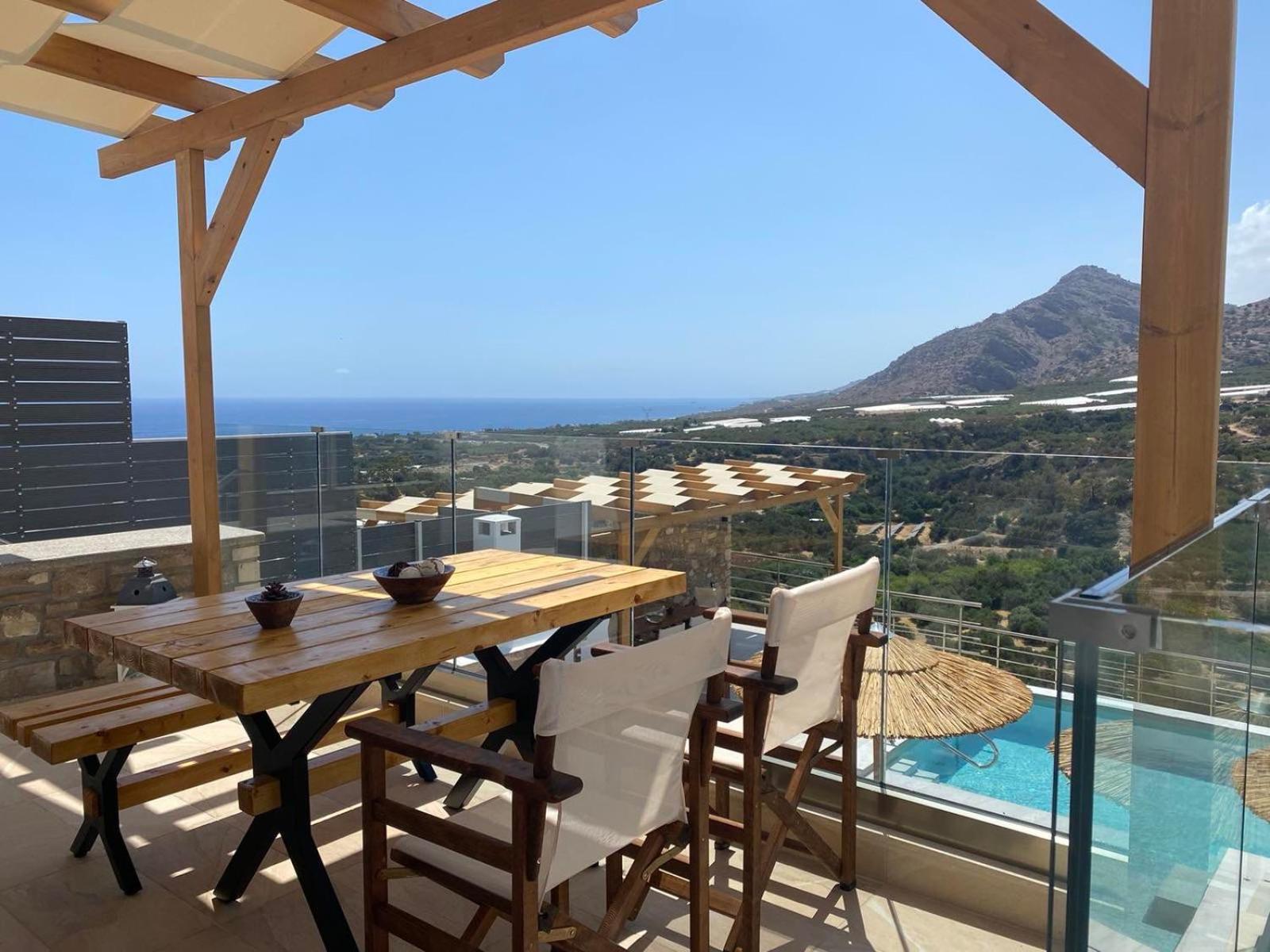 Mediterranean View Villa Makry Gialos  Exterior photo