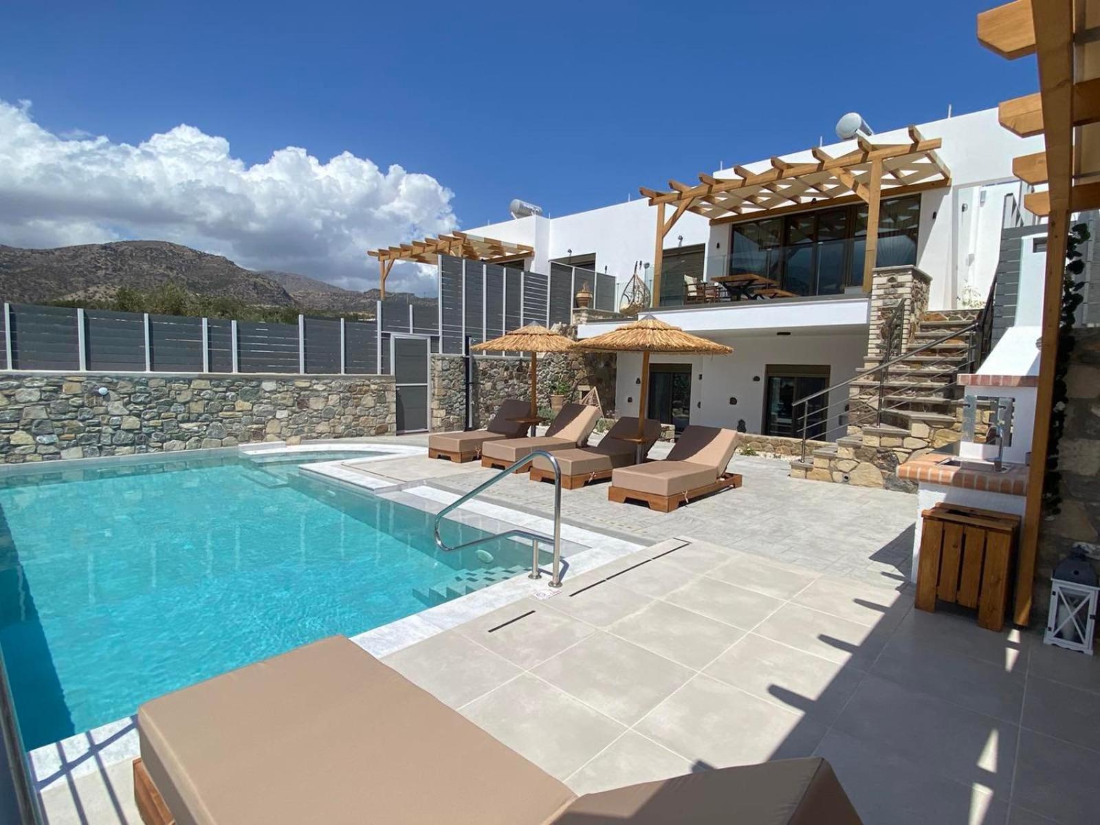 Mediterranean View Villa Makry Gialos  Exterior photo