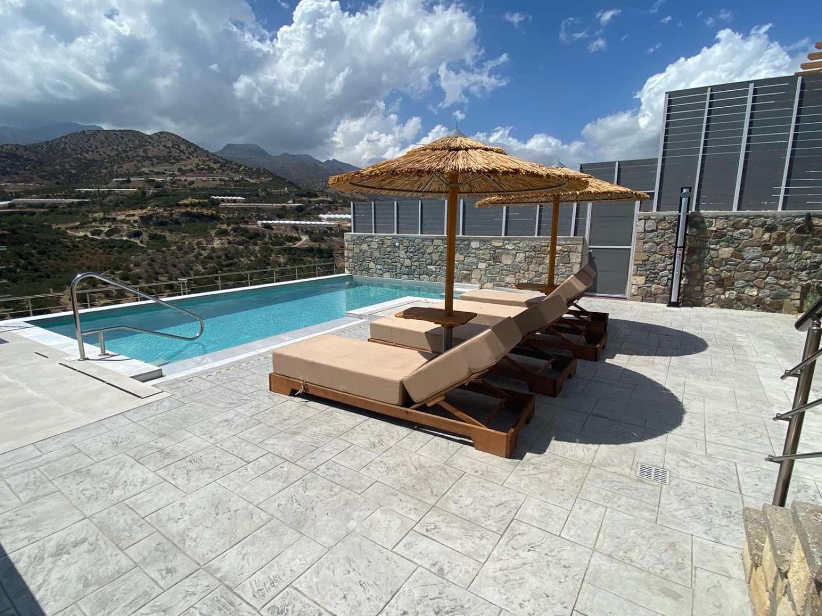 Mediterranean View Villa Makry Gialos  Exterior photo
