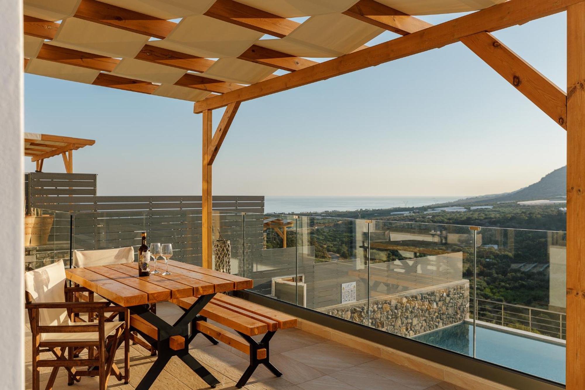Mediterranean View Villa Makry Gialos  Exterior photo