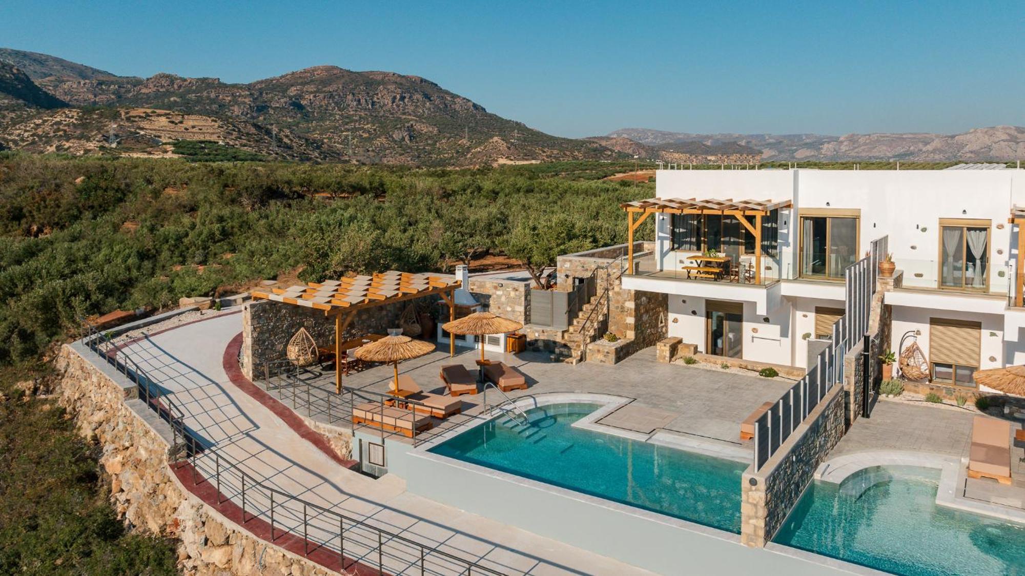 Mediterranean View Villa Makry Gialos  Exterior photo